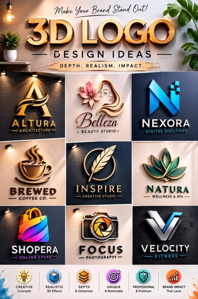 Professional custom logo design and graphic design services for businesses, startups, brands, apparel, packaging, marketing materials, and promotional products.